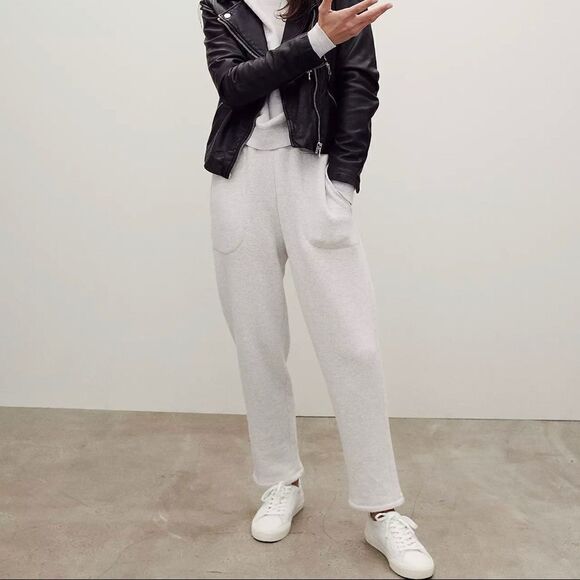 Madewell MWL Tapered Sweatpants with Stitch Pockets - Picture 1 of 7